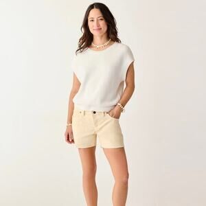 Carve‎ Oahu Corduroy Shorts 4" Tan Beige Cutoff Size 2